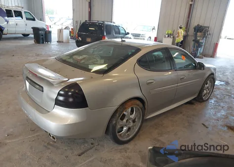 2008 Pontiac Grand Prix из США, поврежденный, VIN 2G2WP552381122353